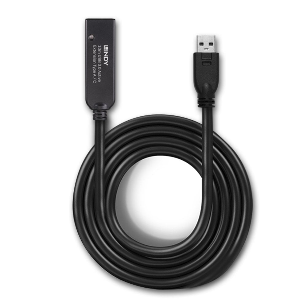 Lindy USB-Kabel, USB-A zu USB-C, 10 m, USB 3