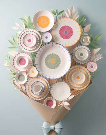 Villeroy & Boch Fleur Müslischale – Porzellan, Grün, 4 Stück