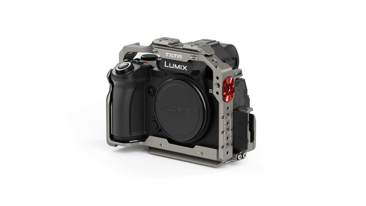 Tilta TA-T50-FCC-TG Kamerakäfig – Aluminium, 150,7 × 65,2 × 122,7 mm – für Panasonic S5 II/IIX – Grau