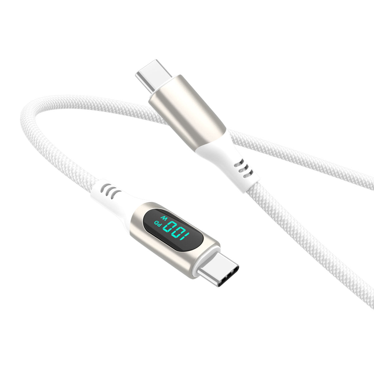 4smarts USB-C auf USB-C Kabel – USB 2.0 (480 Mbit/s) – 3 m – PD 100 W – Geflochten