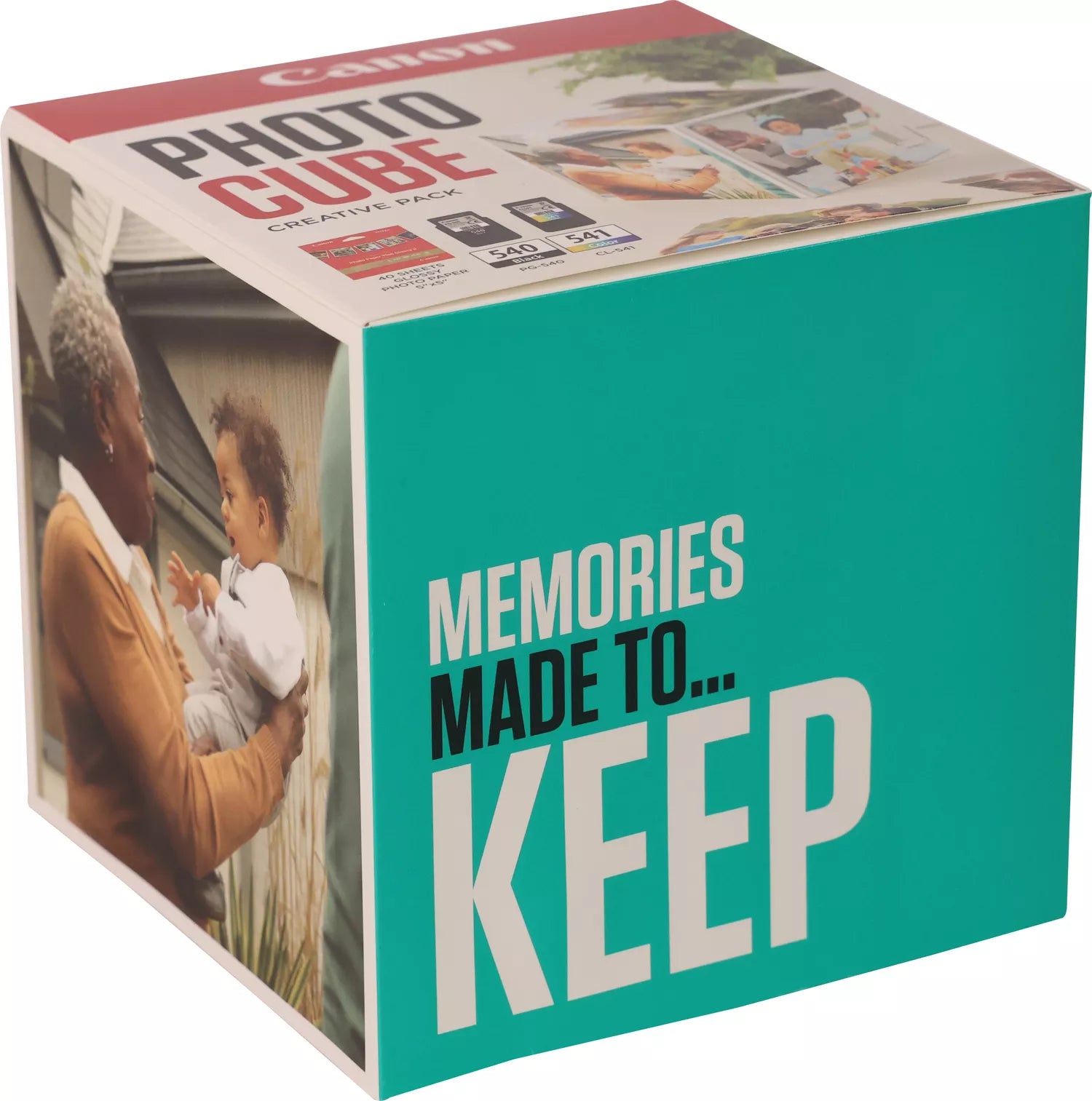 Canon Tintenpatronen-Multipack PG-540/CL-541 Photo Cube – für Canon-Drucker