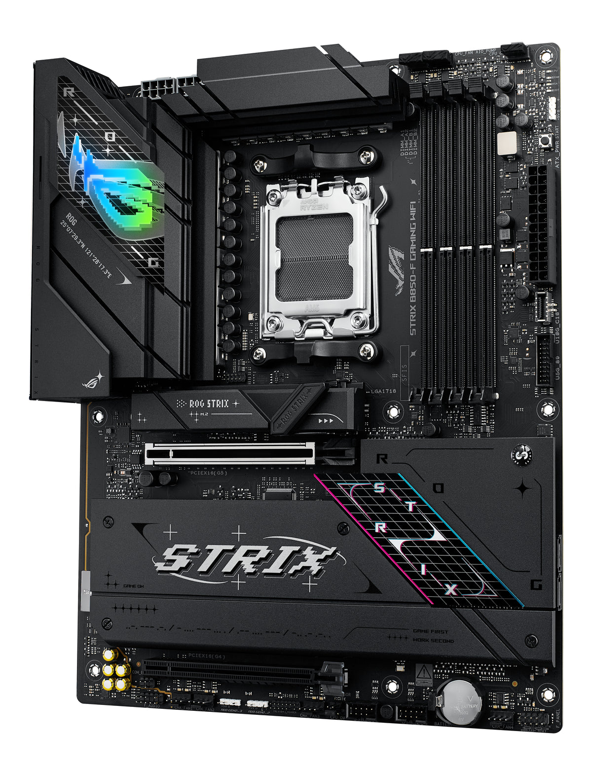 ASUS ROG STRIX B850-F GAMING WIFI – Mainboard – Sockel AM5, AMD B850, ATX, DDR5