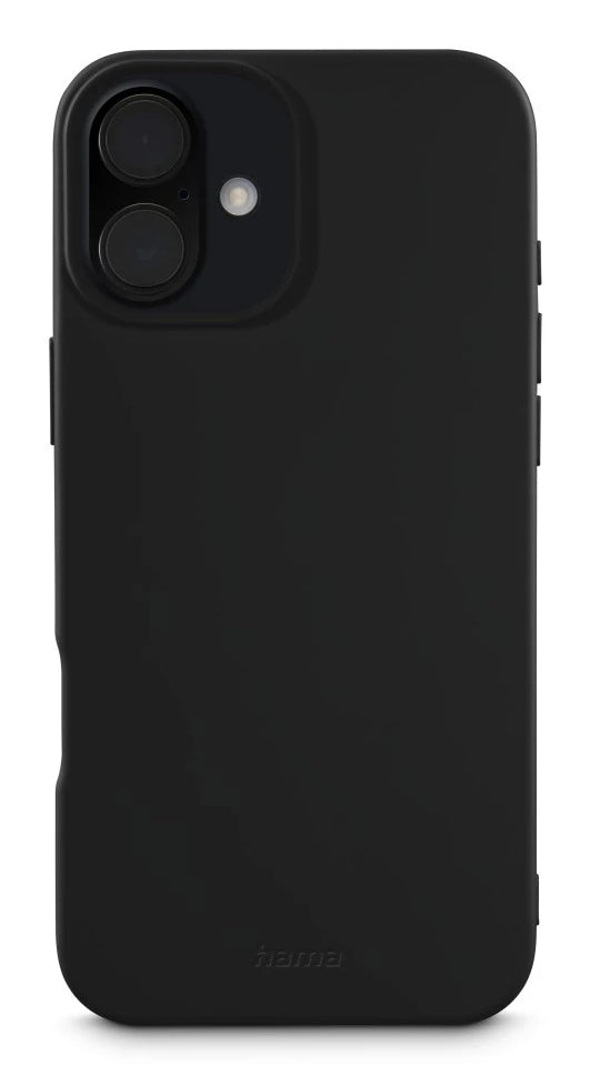 Hama Backcover – für Apple iPhone 16 Plus, TPU, schwarz