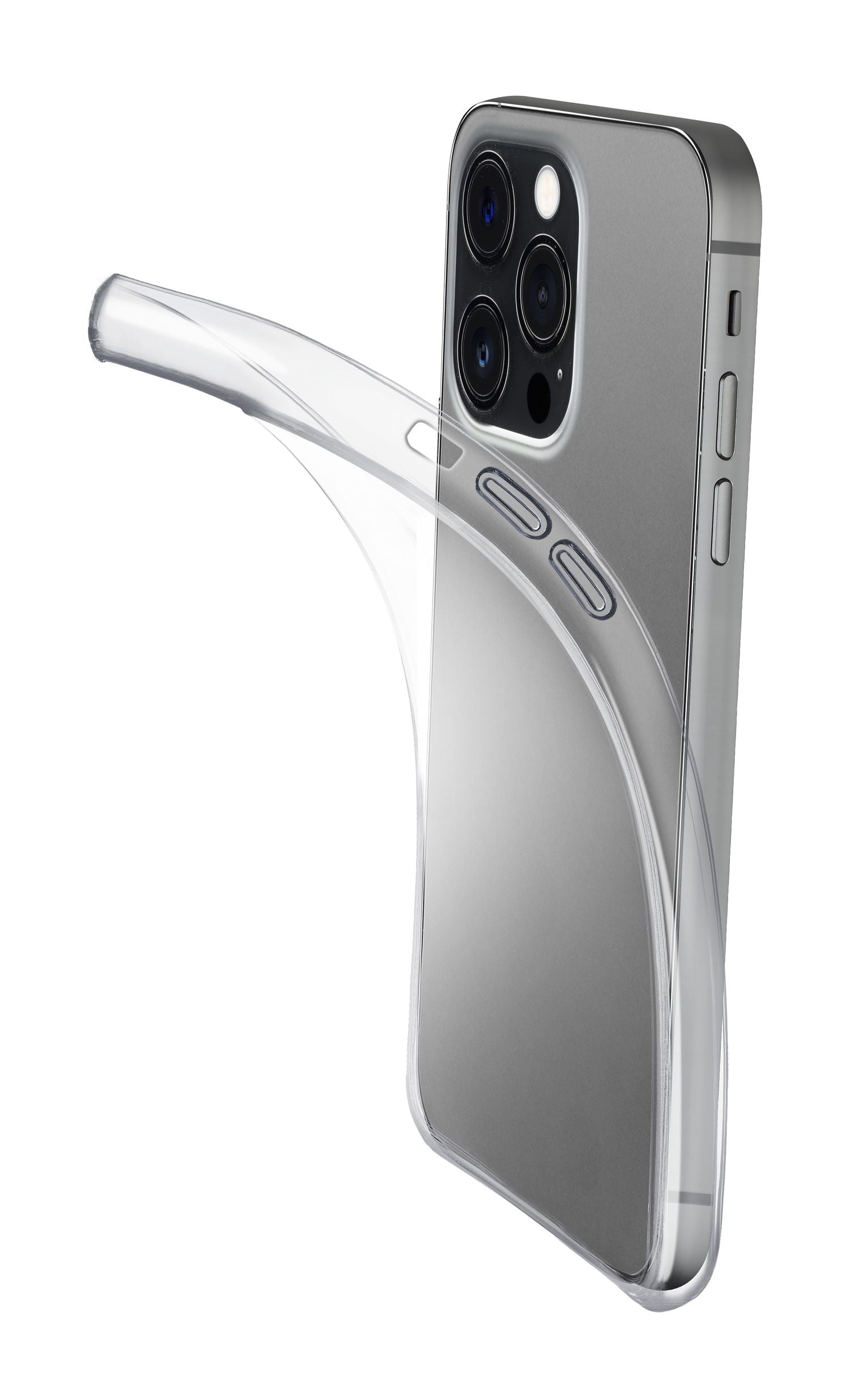 Cellularline Backcover – für Apple iPhone 16 Pro – transparent – TPU