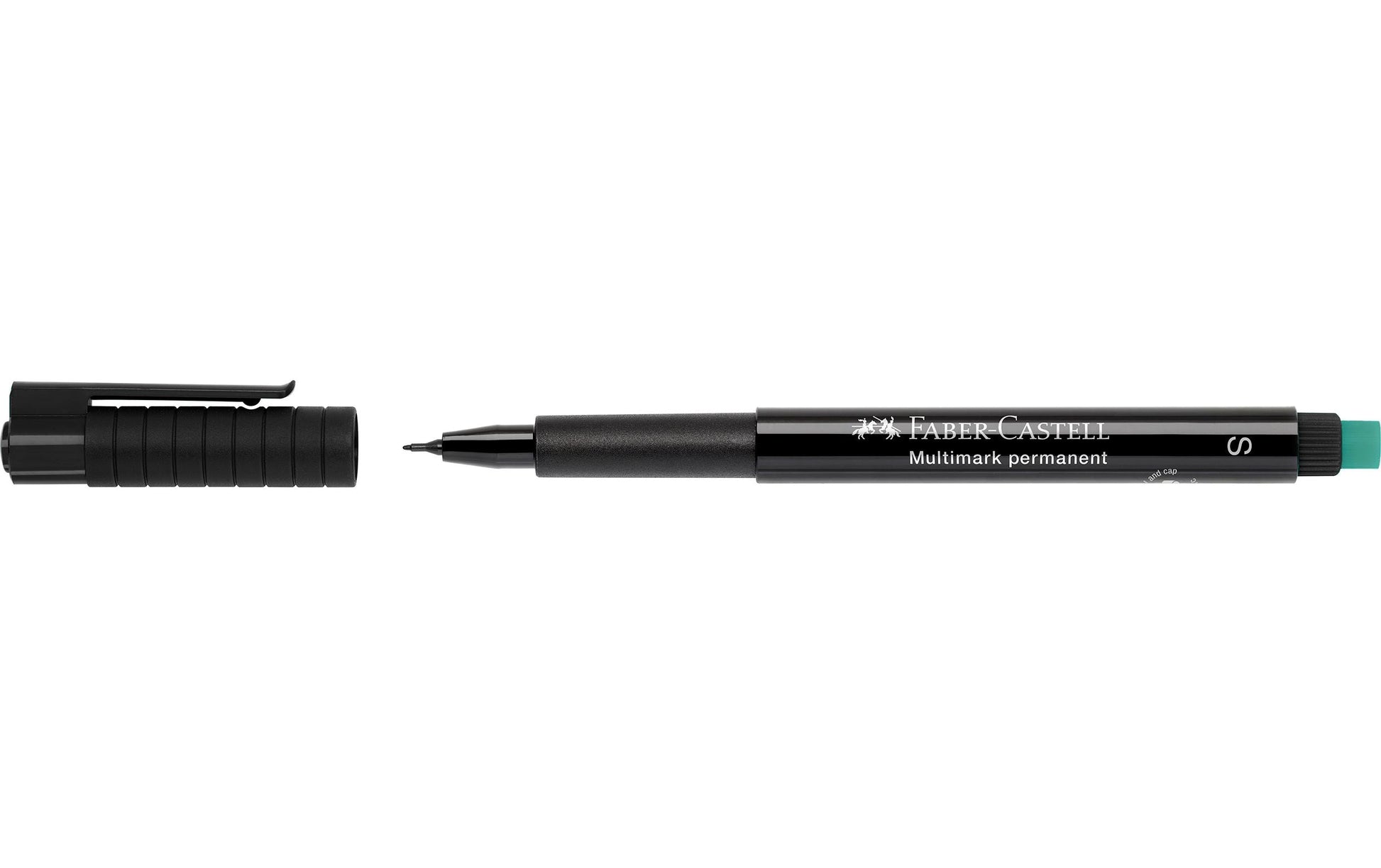 Faber-Castell Multimark OHP S Permanentmarker – 0,4 mm – Schwarz – für Glas