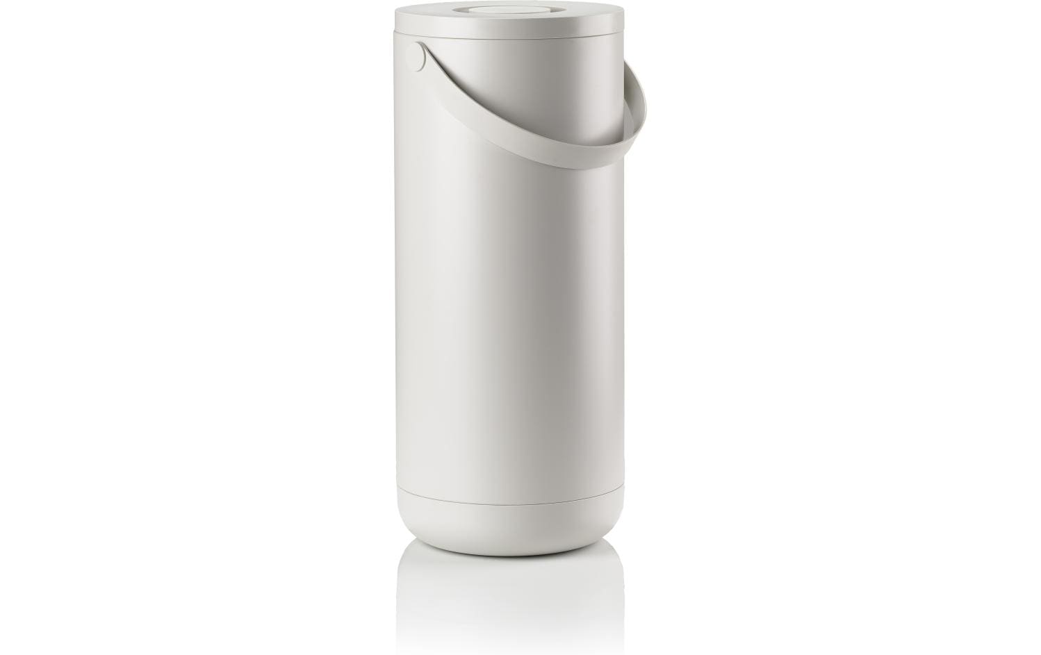 Zone Denmark Papierkorb – 35 l – Kunststoff, Grau – Ø 280 × H 655 mm