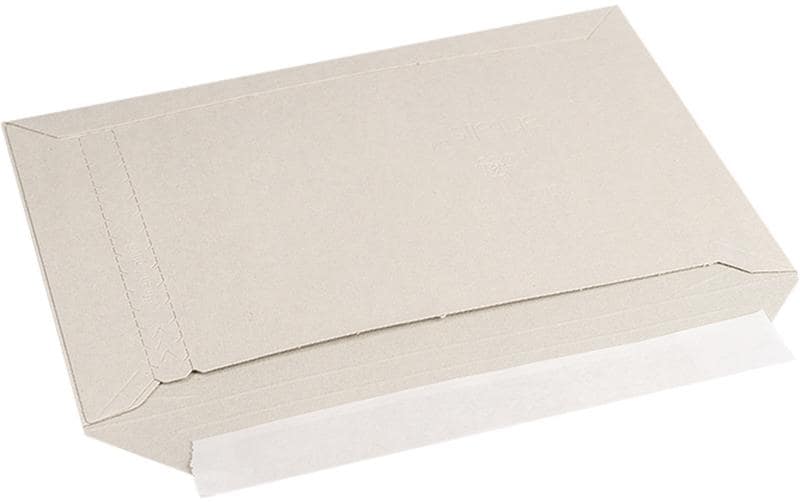 OWO-sicu Karton-Versandtasche – B5, ohne Fenster, selbstklebend, beige – 50 Stk.
