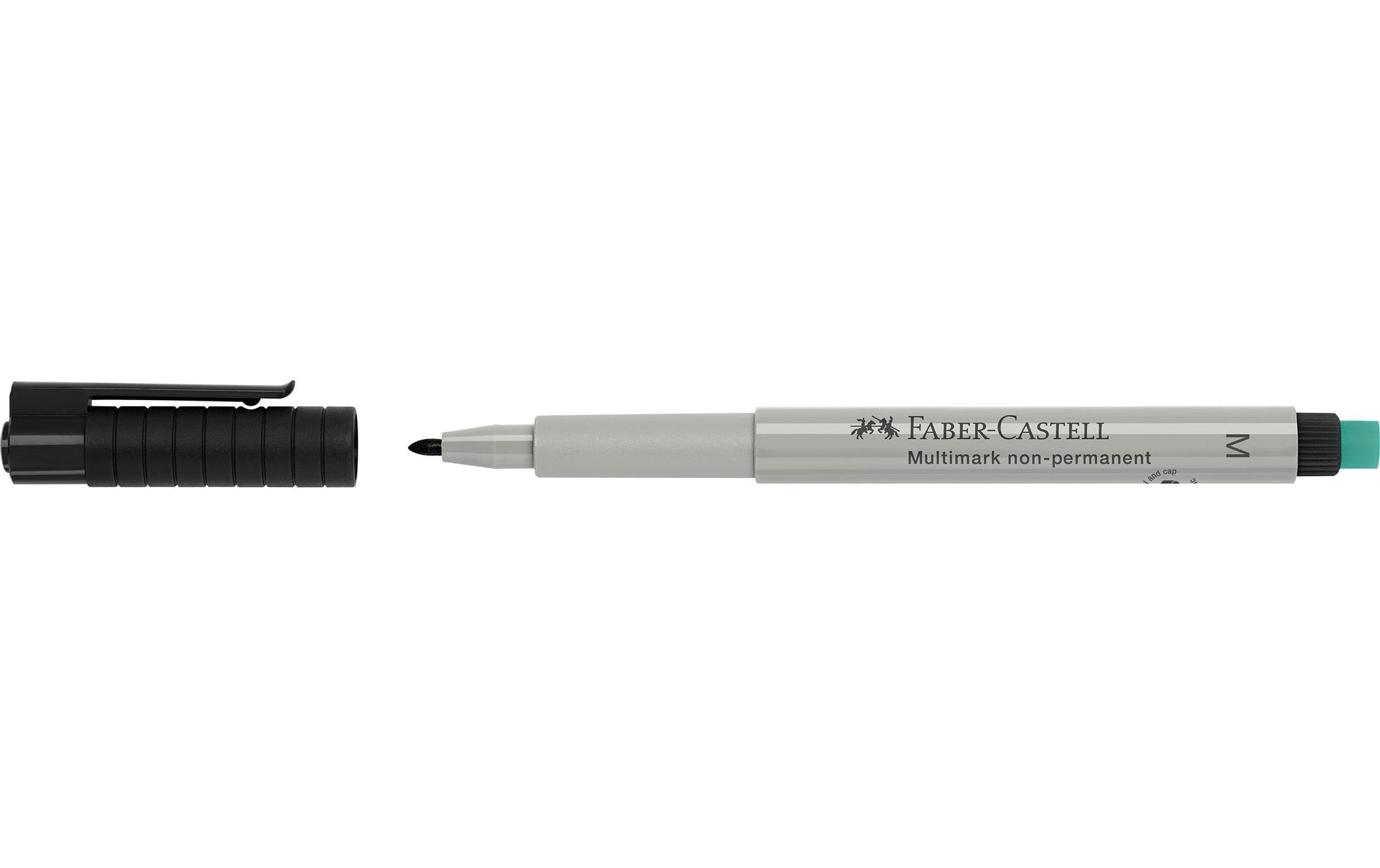 Faber-Castell OHP-Marker – schwarz, 10 Stk., feucht abwischbar – für Folien & glatte Oberflächen