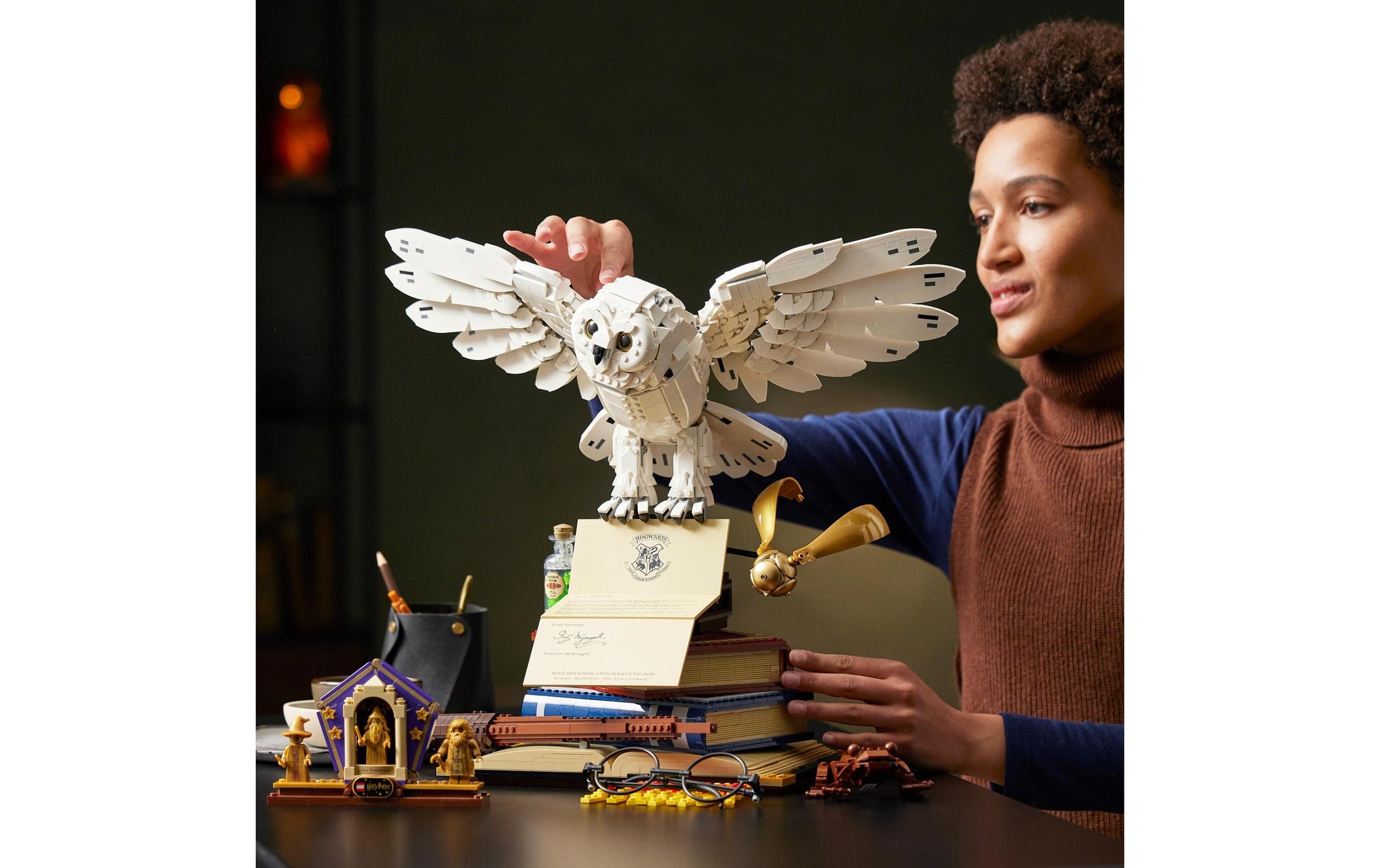 LEGO Hogwarts Ikonen-Sammler-Edition – Harry Potter – 3010-teilig – 50×44×33 cm – ab 18 Jahren