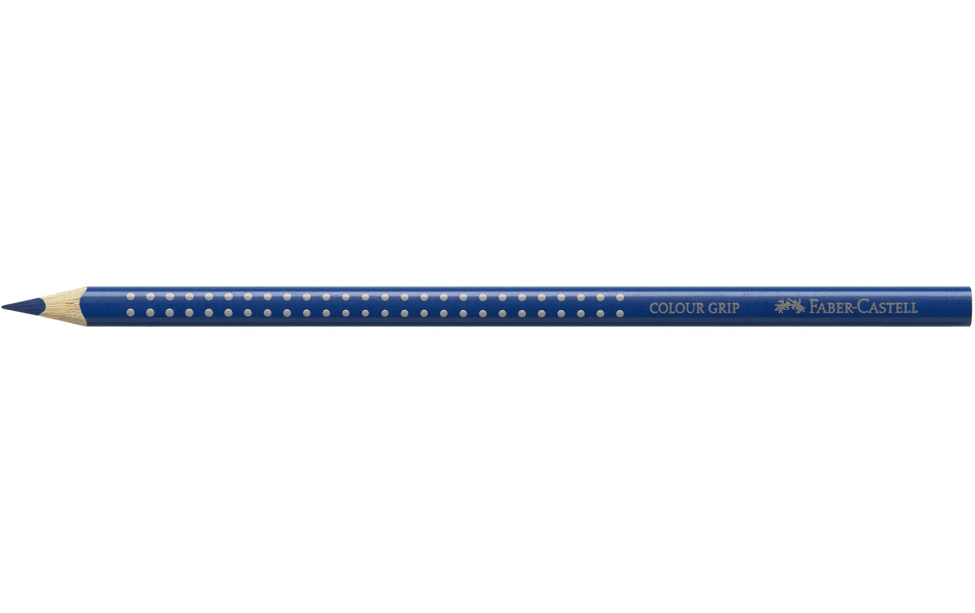 Faber-Castell Aquarellfarbstift Colour Grip 2001 – rötlich helioblau, Ø 3 mm, dreikantig, FSC
