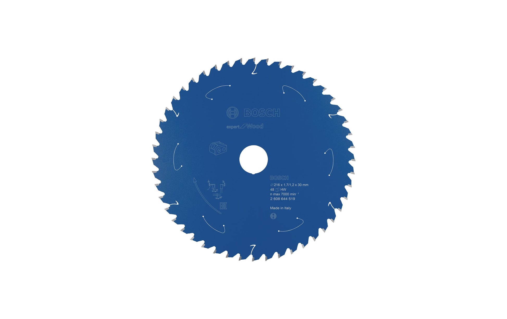 Bosch Professional – Kreissägeblatt, Expert for Wood, 48 Zähne, 2608644519, 216 mm