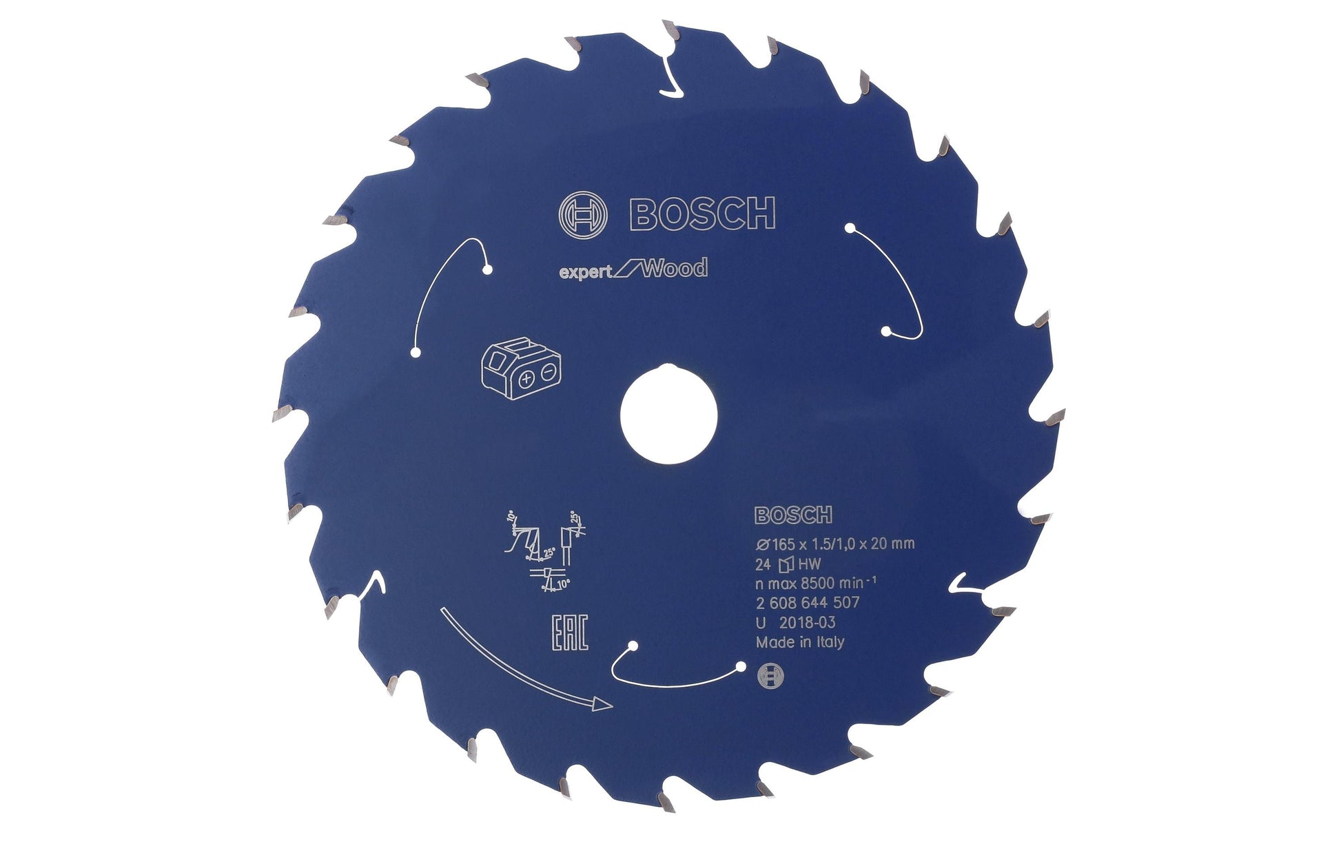 Bosch Professional – Kreissägeblatt, Expert for Wood, 48 Zähne, 2608644519, 216 mm