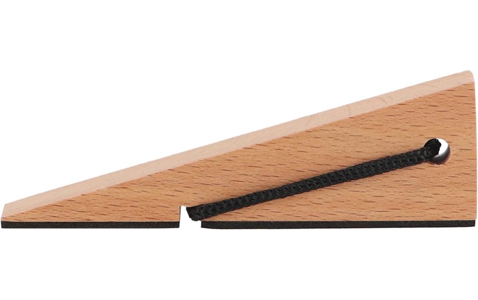 Esschert Design Türstopper Keil 120 × 27 × 43 mm, Holz, Polyester, EVA, freistehend
