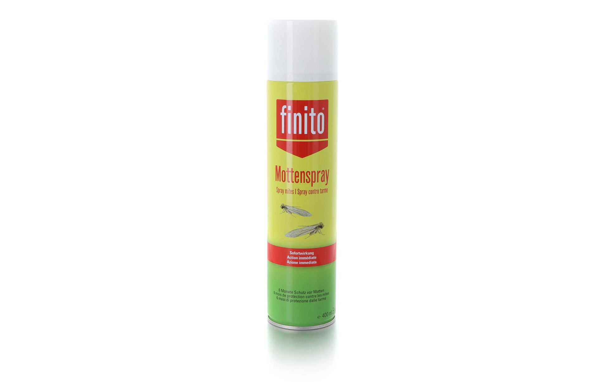 finito Mottenspray Mottenschutz – 400 ml – Gelb – für Fluginsekten