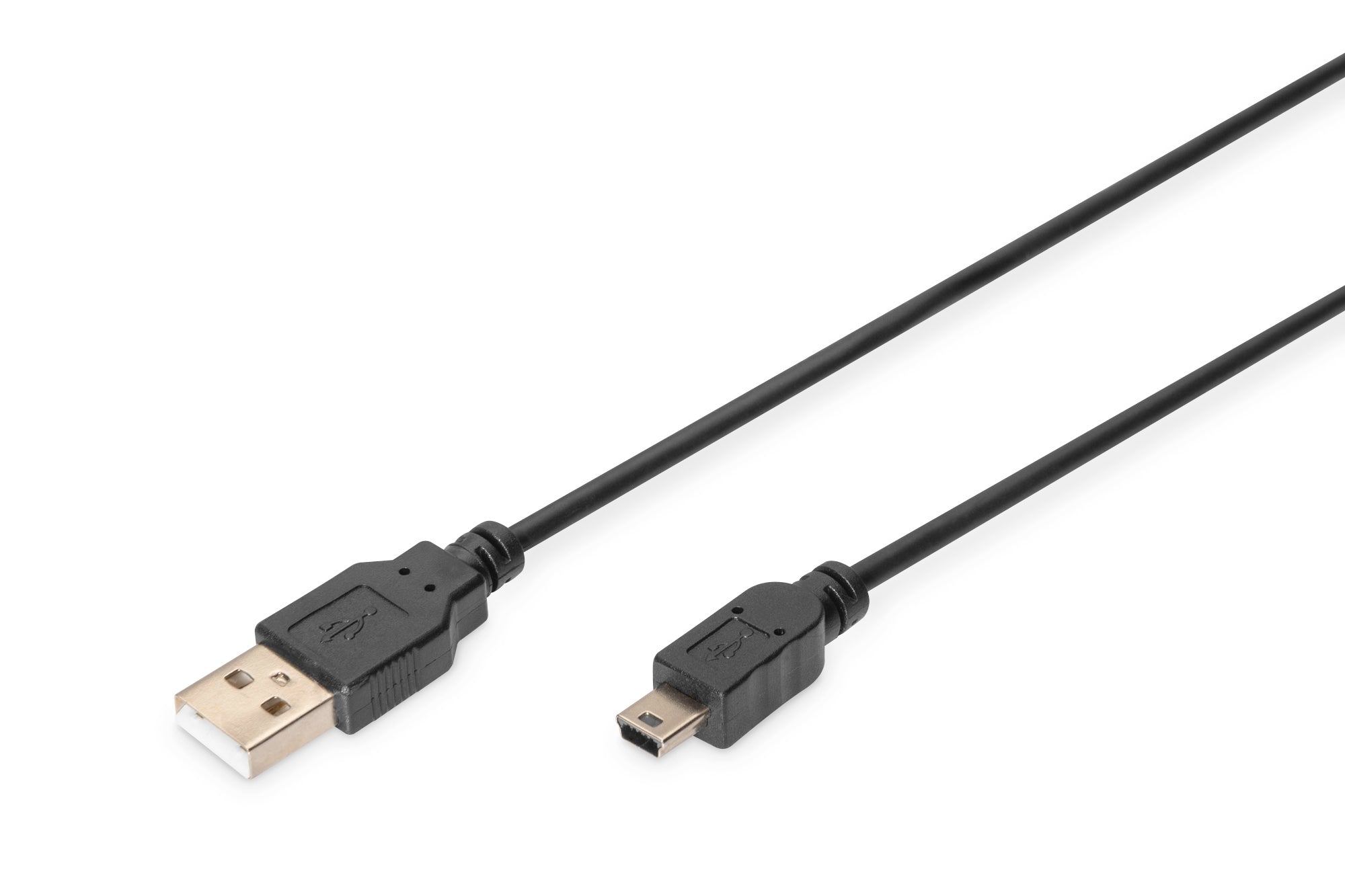 Digitus USB-Kabel, USB-A zu Mini-USB, 1,8 m, USB 2.0