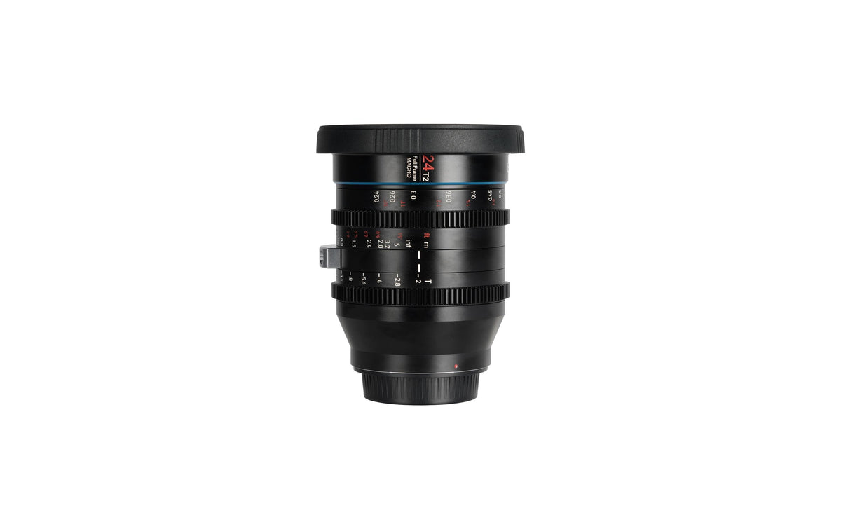 Sirui 780416 Arri PL Cine-Objektiv – 24 mm T/2 – Vollformat, Makro, manuell, 92 mm Filter