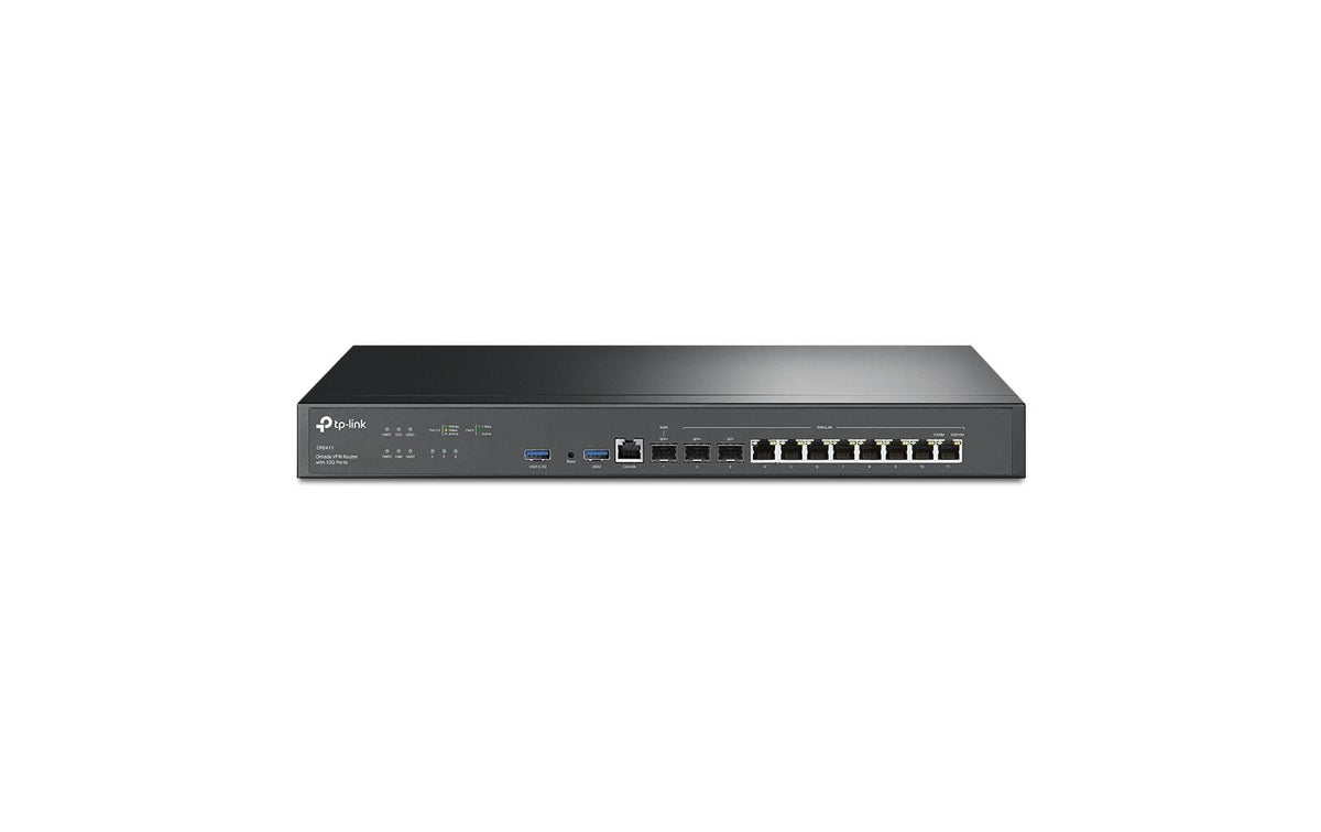 TP-Link ER8411 – VPN-Router – 3×WAN, 8×LAN, 2×Combo-SFP, 10 Gbit/s
