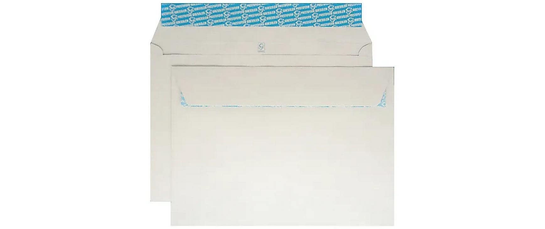 Goessler Couvert C4, ohne Fenster, selbstklebend, grau, 120 g/m² – 250 Stk.