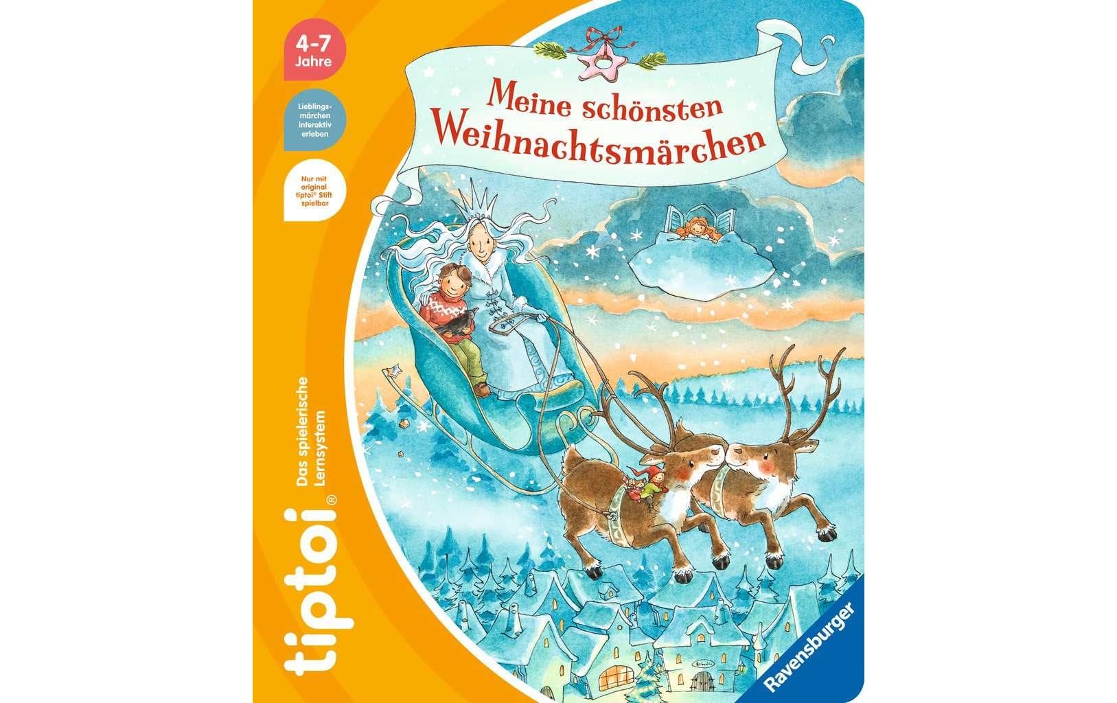 Ravensburger Buch – Meine schönsten Weihnachtsmärchen, Hardcover, 24 Seiten, Deutsch, 4–7 Jahre