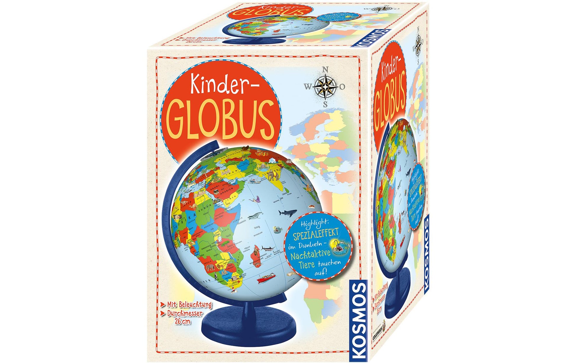 Kosmos Globus – Astronomie, Tisch, ab 5 Jahren, Deutsch