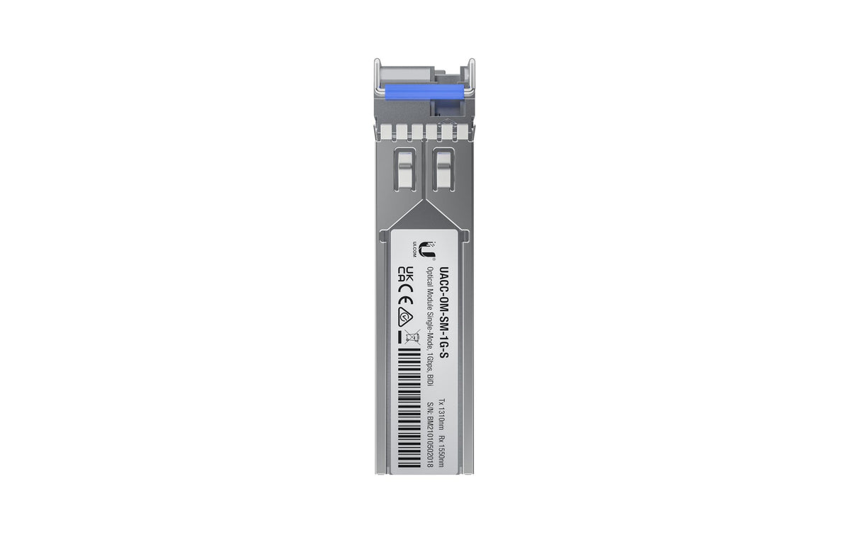 Ubiquiti UACC-OM-SM-1G-S-20 – SFP-Transceiver Singlemode, 1,25 Gbit/s, LC, 3000 m, 1310–1550 nm, 20er-Pack