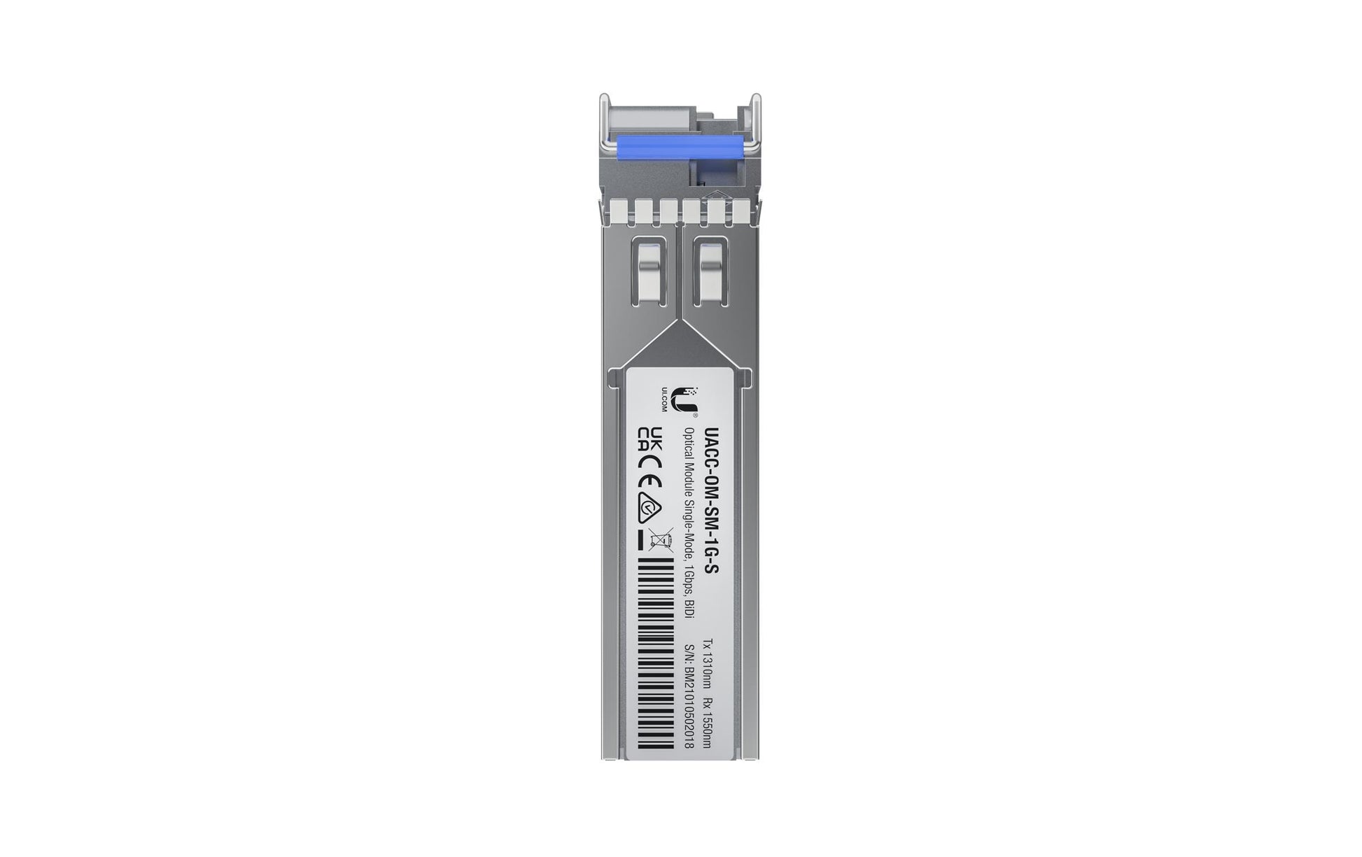 Ubiquiti UACC-OM-SM-1G-S-20 – SFP-Transceiver (Single-Mode) – 1,25 Gbit/s, LC, 3000 m, 1310–1550 nm, 20er-Pack