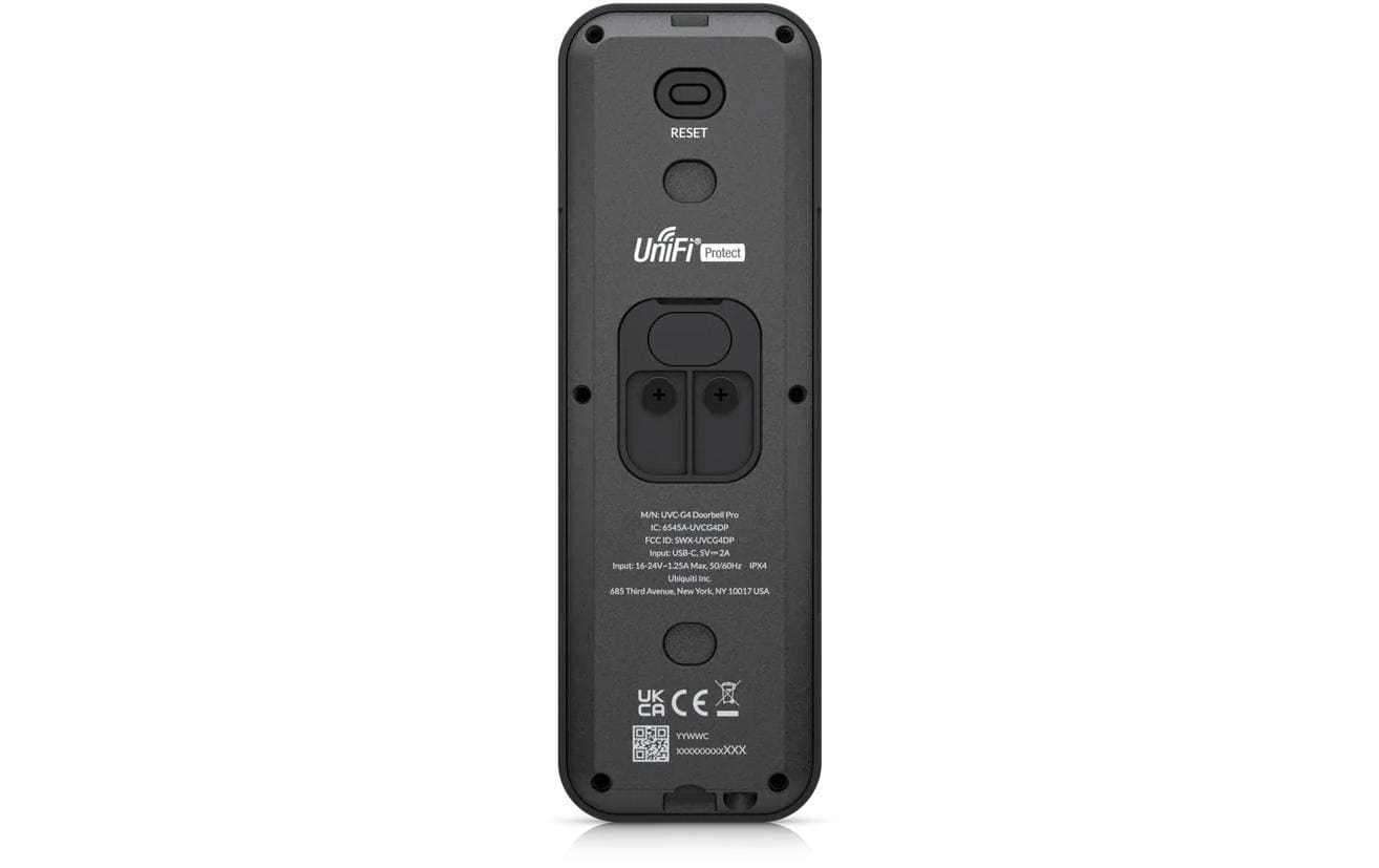 Ubiquiti G4 Türglocke Pro – Schwarz