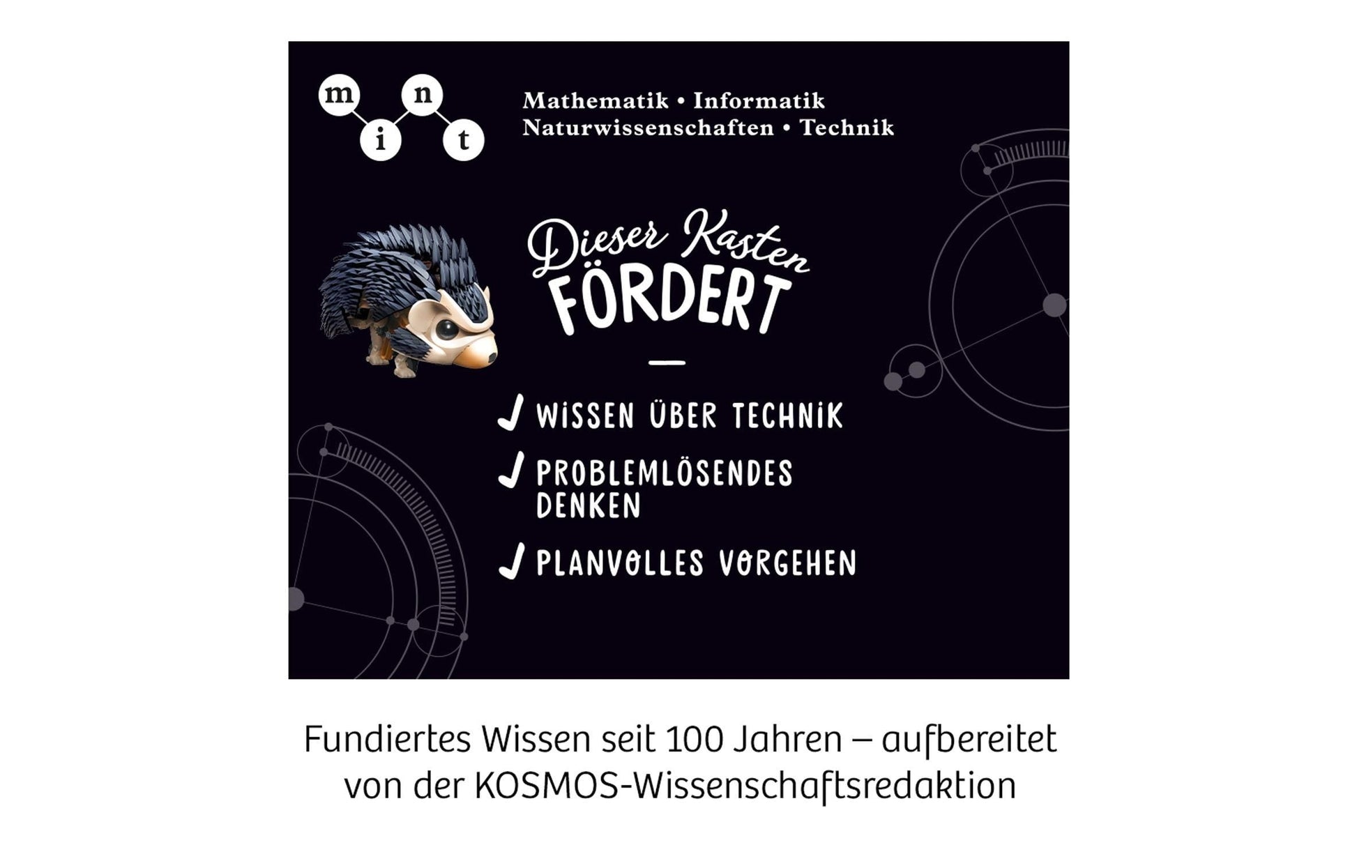 Kosmos Experimentier-Bausatz – Nuna – Faszinierender Igel, mit Akku, 8–12 Jahre