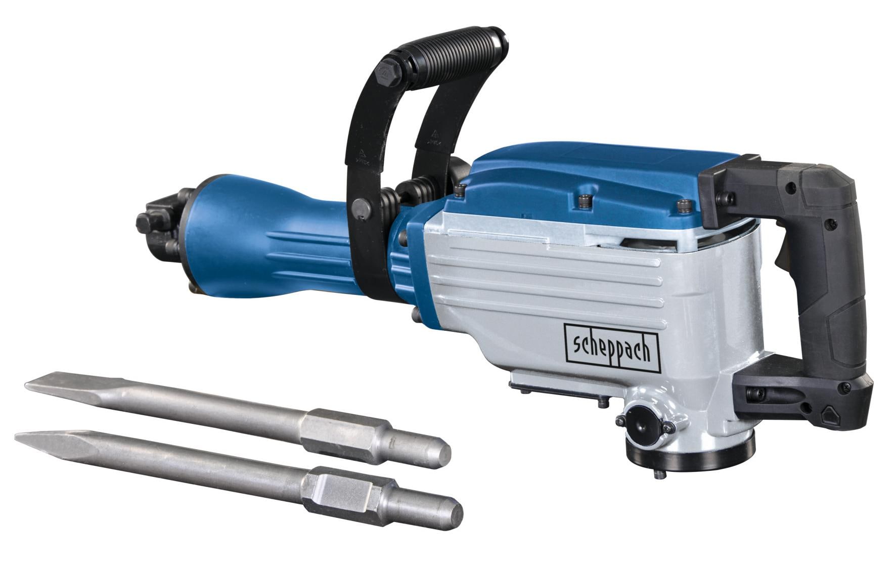 Scheppach Abbruchhammer AB1600 – 1 600 W – 30 mm Sechskant – 50 J – Koffer