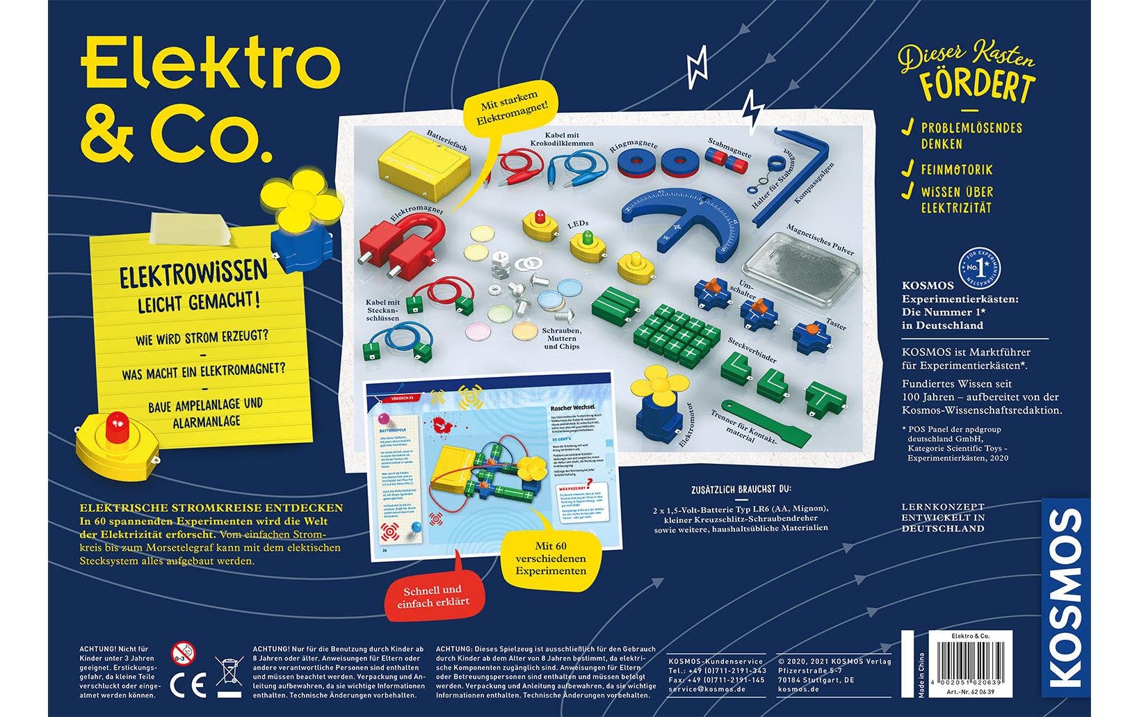 Kosmos Elektrisches Set – Elektro & Co., ab 8 Jahren