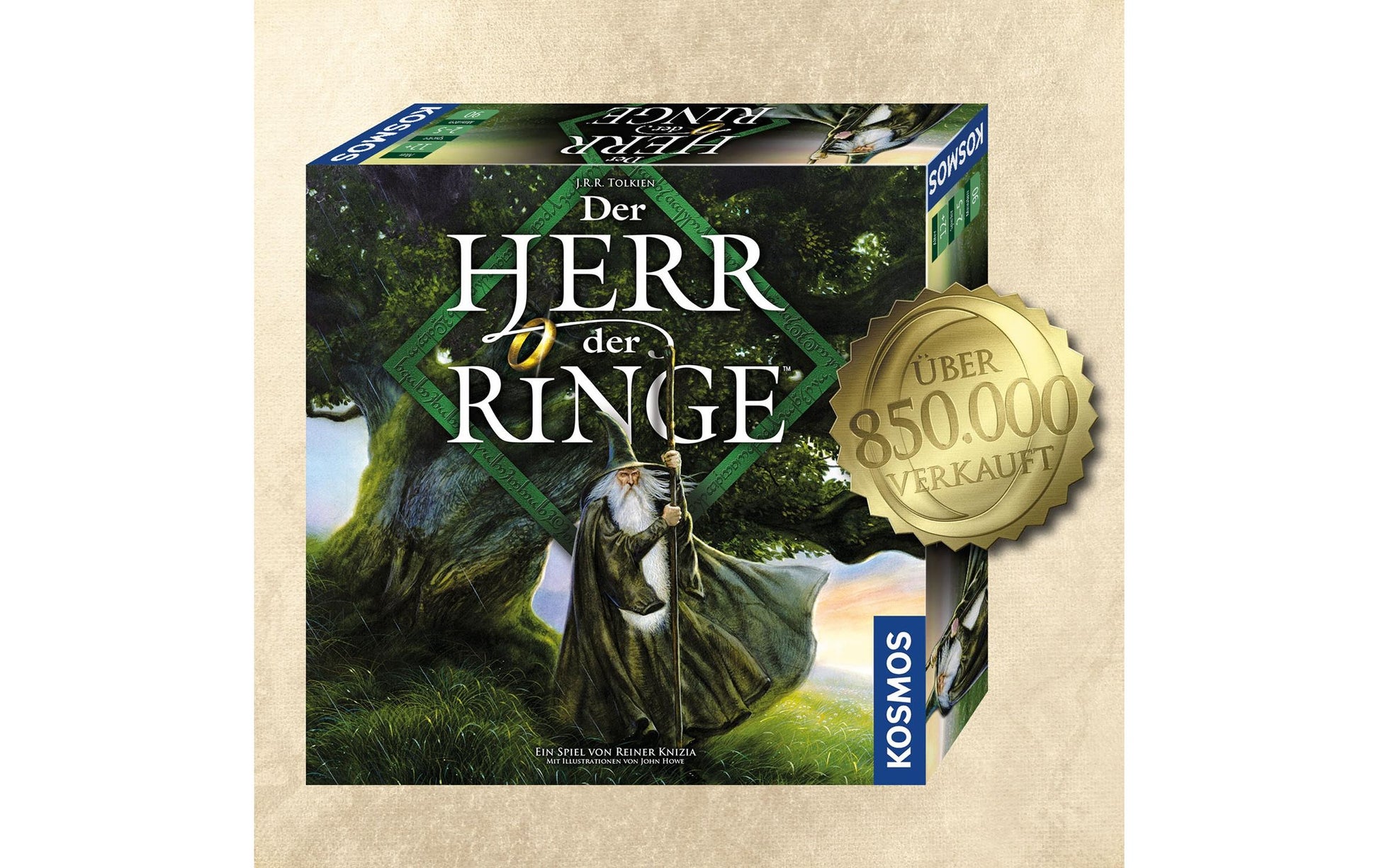 Kosmos Der Herr der Ringe Jubiläumsedition – Strategiespiel, 2–5 Spieler, ab 12 J., 60–90 min, DE