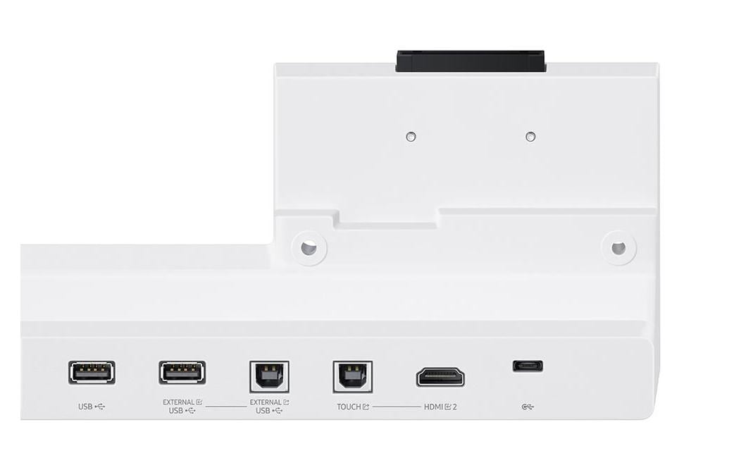 Samsung CY-TF65BBC – Fach für Konnektivität, 1× HDMI, 2× USB-A/1× USB-B/1× USB-C, für Samsung WM65B