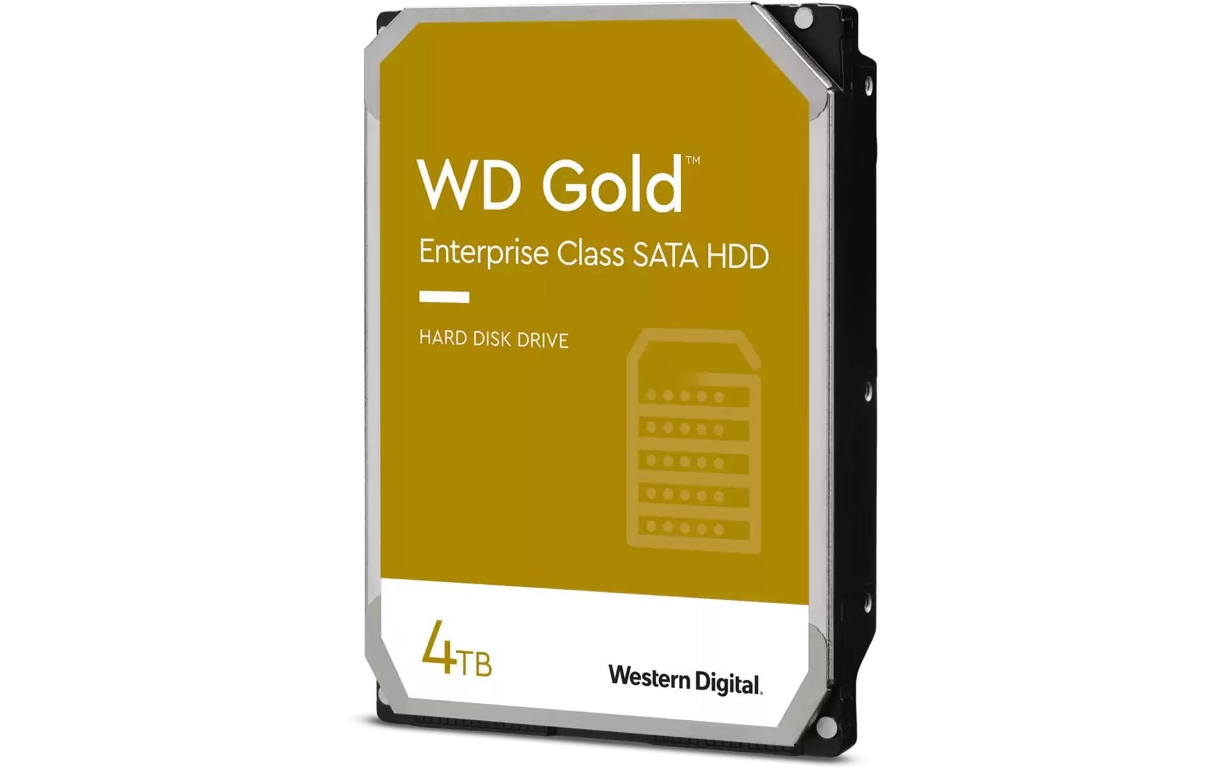 Western Digital WD4004FRYZ – WD Gold, 4 TB, 3,5 Zoll, SATA 6 Gb/s, 7'200 U/min