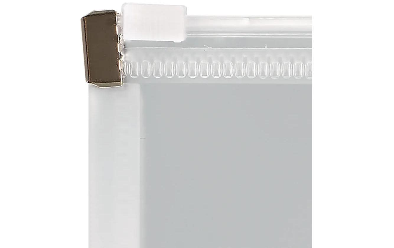 Kolma Sammelmappe, für A6, Kunststoff, transparent, mit Zippverschluss