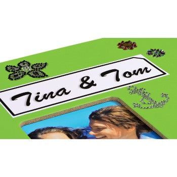Hama Fotoalbum Wiro Fine Art – für 240 × 170 mm, Kiwi, mit Pergaminzwischenblättern, Papier