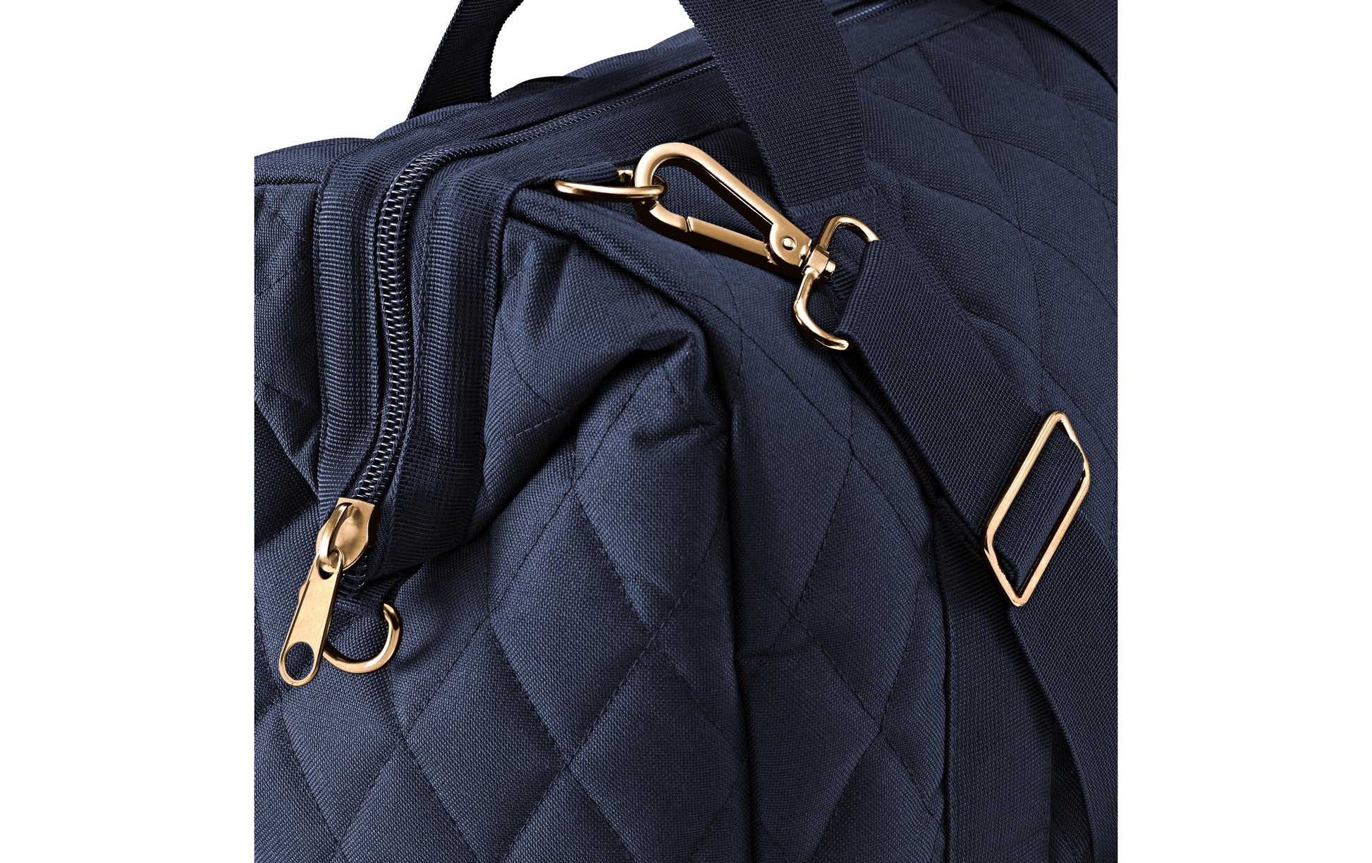 Reisenthel Allrounder L – Umhängetasche, 30 l, Polyester, Dunkelblau, Rhombus-Motiv, 48 × 39,5 × 29 cm