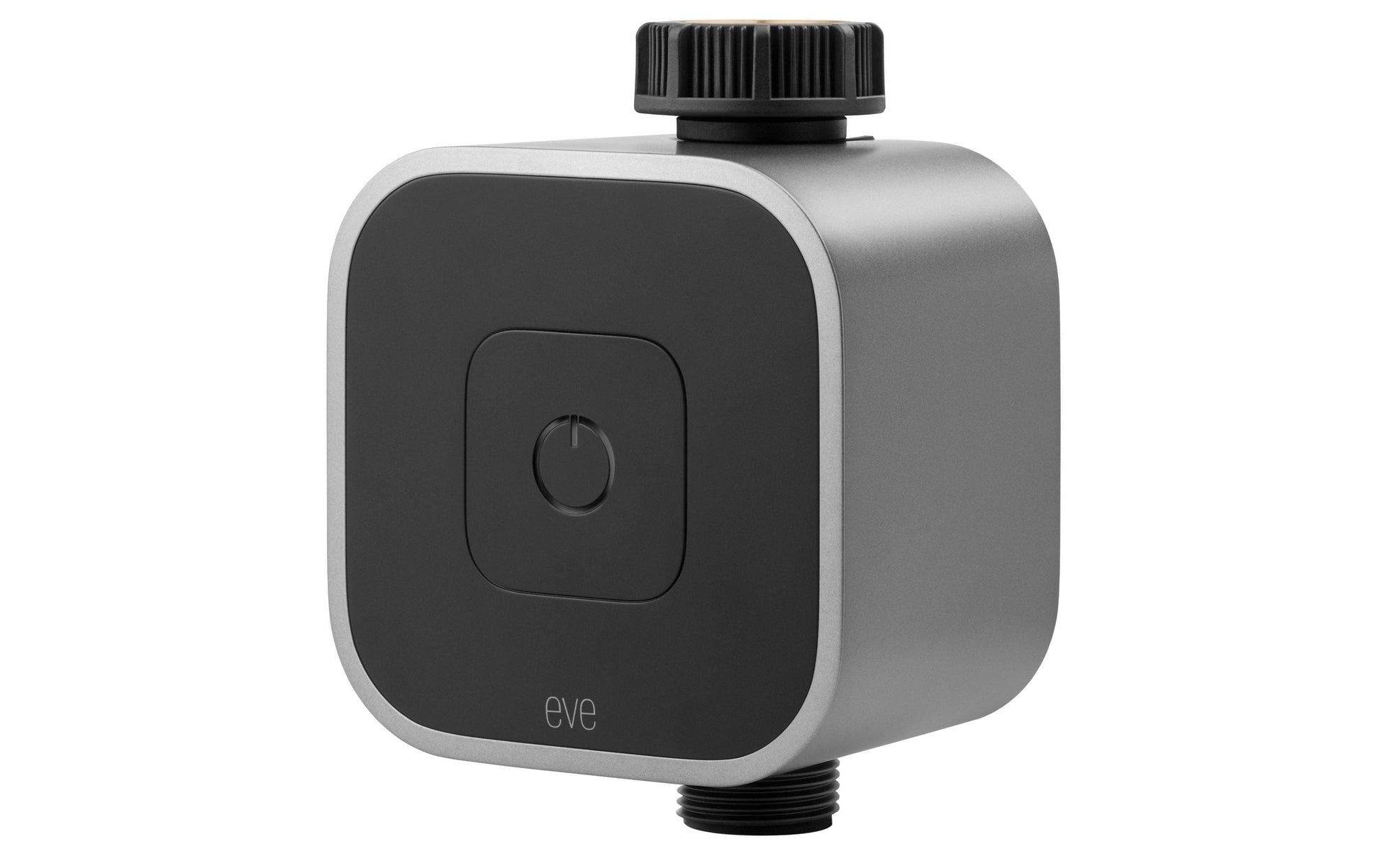Eve Aqua – Zubehör – mit Magnetventil, batteriebetrieben – für Apple HomeKit – Schwarz