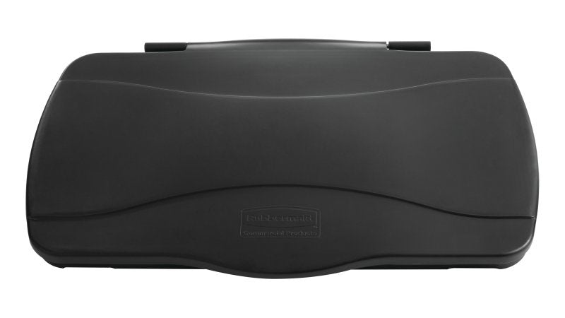 Rubbermaid Deckel – für Slim Jim FG3540/FG3541, Scharnierdeckel, Metall, Schwarz