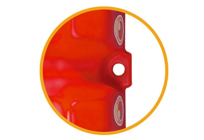 BIG Bobby Car Classic Aufsitzauto – mit Hupe, Fussstütze – 58 × 38 × 30 cm – ab 1 Jahr – Kunststoff, rot