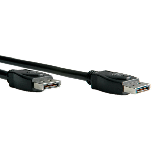 ROLINE DisplayPort Kabel DP 1.2 4K 60 Hz – 1 m – für Geräte mit DisplayPort-Anschluss