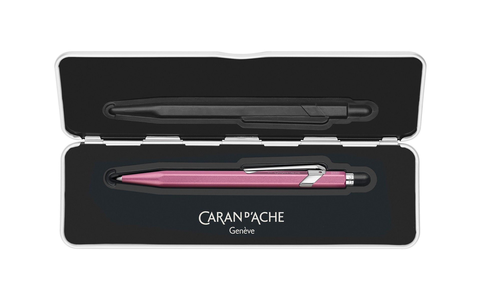 Caran d-Ache Kugelschreiber – Rosa, Aluminium
