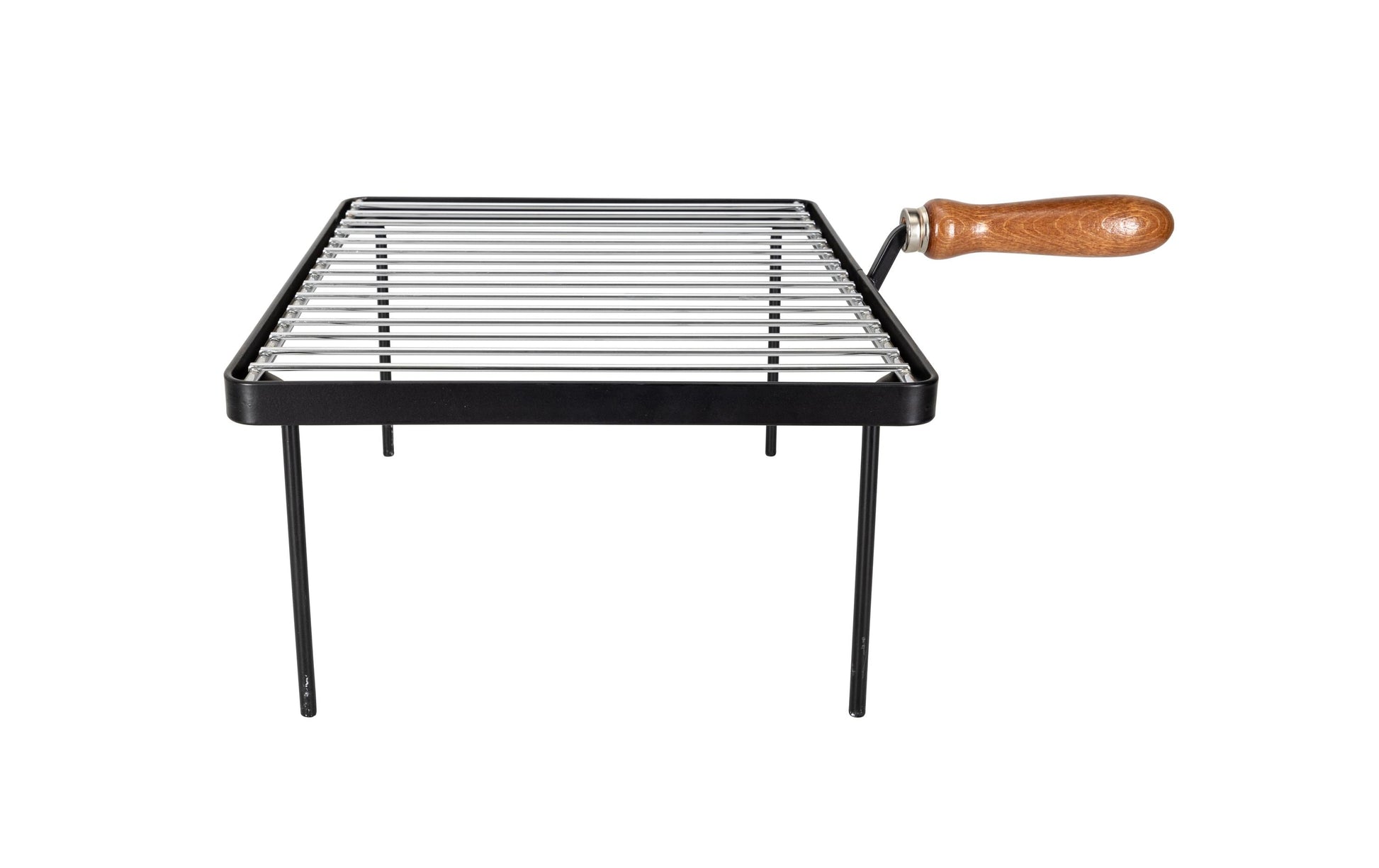 Nouvel Camping-Grill – Ø 37 cm, vernickelt (Stahl), schwarz
