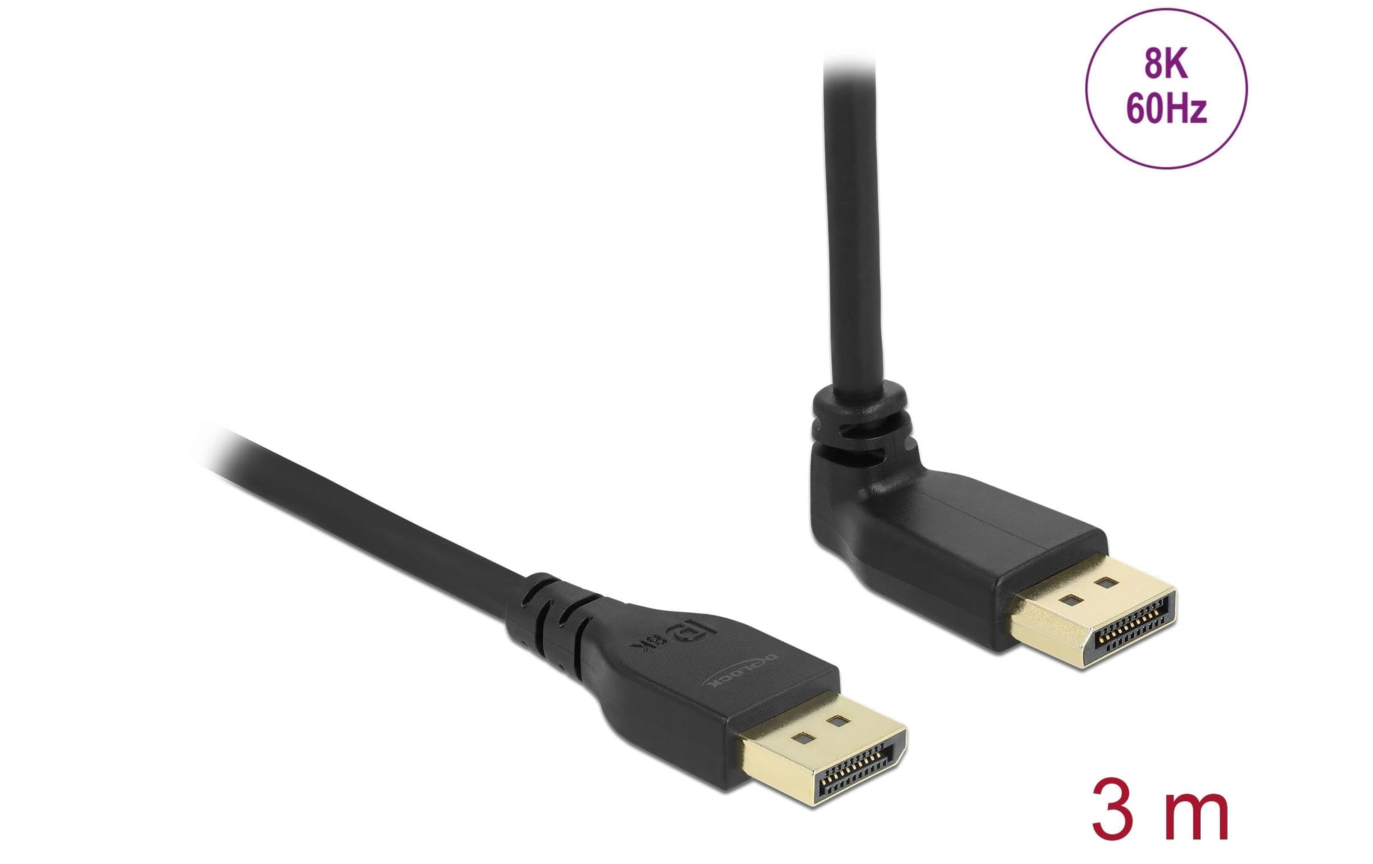 Delock DisplayPort Kabel DP 1.4 8K 60 Hz – 3 m