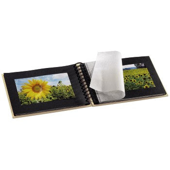 Hama Fotoalbum Wiro Fine Art – taupe, mit Pergaminzwischenblättern, Papier, 240 × 170 mm
