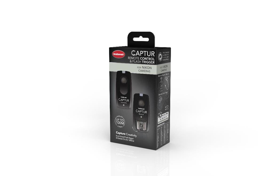 Hahnel Hähnel Captur Fernauslöser – Funk, Reichweite 100 m – für Nikon Coolpix P7700, Coolpix P7800, D1 und andere