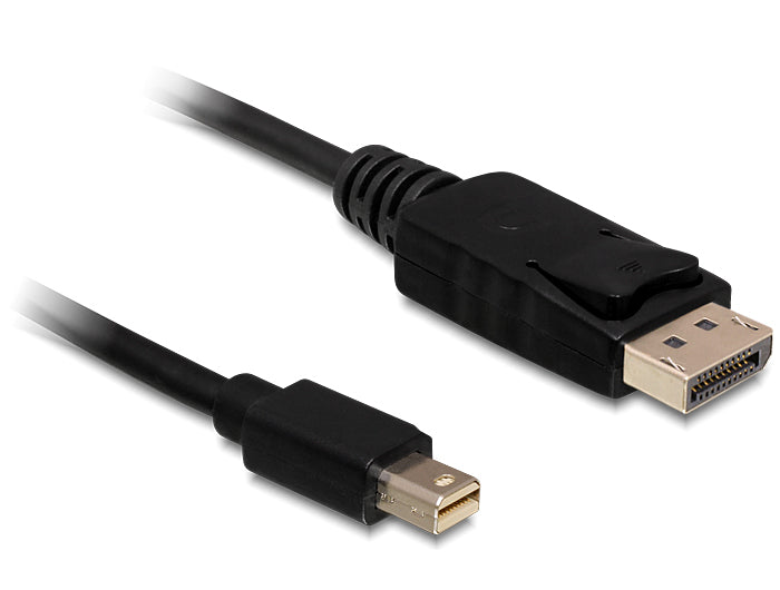 DeLOCK Mini-DisplayPort-auf-DisplayPort-Kabel DP 1.2 4K 60 Hz – 5 m