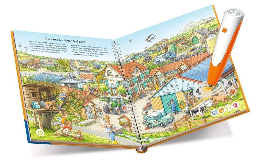 tiptoi Starter-Set – Bauernhof, Lernspiel, 1 Spieler, 4–7 Jahre, Deutsch