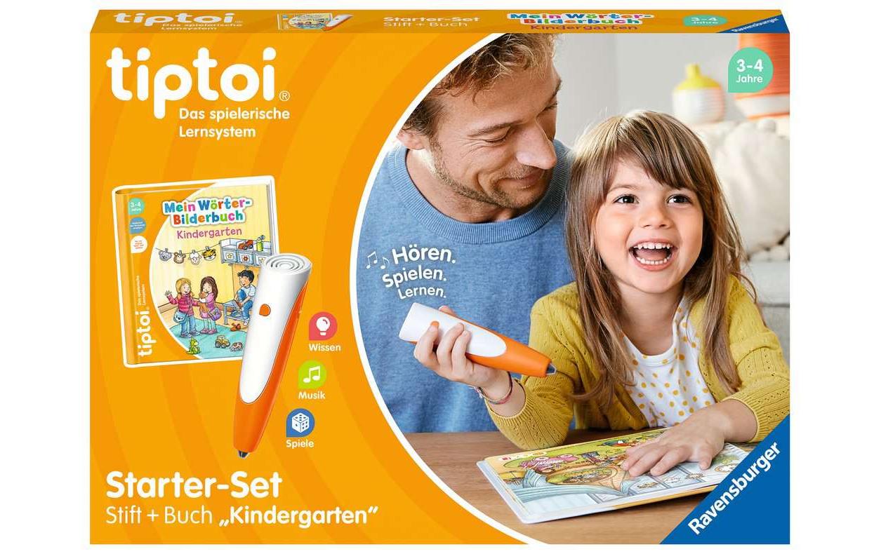 tiptoi Lernspiel – Kindergarten, Brettspiel, 1 Spieler, ab 3 Jahren, Deutsch