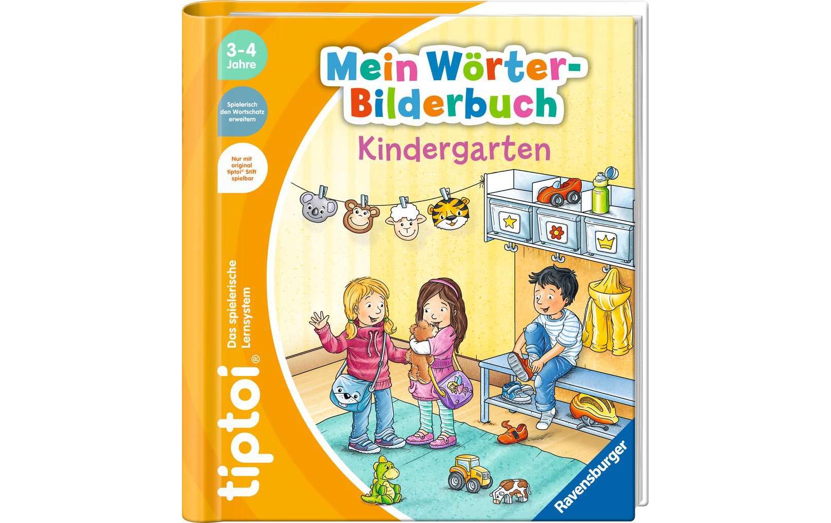 tiptoi Lernspiel – Kindergarten, Brettspiel, 1 Spieler, ab 3 Jahren, Deutsch