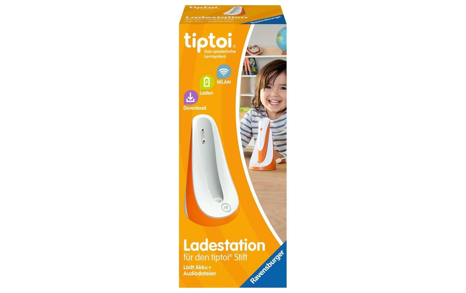 Ravensburger tiptoi Ladestation (4. Gen.) – magnetisch, WLAN – für tiptoi Stift (4. Gen.)